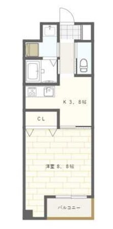 ロハスＹ新宿の物件間取画像